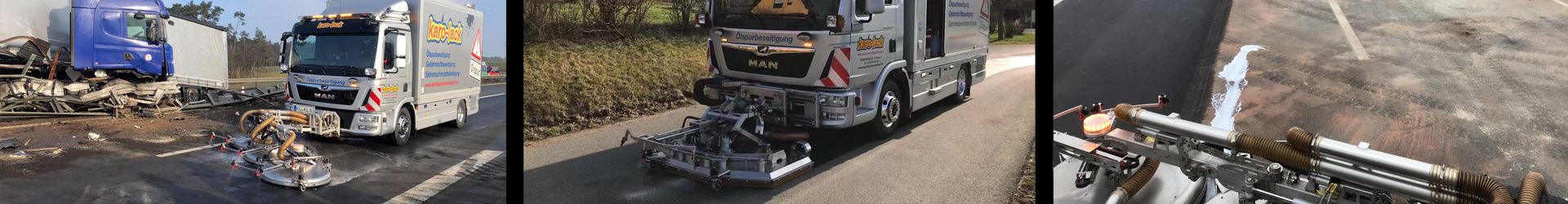 Ölspurbeseitigung • Gefahrenstoffbeseitigung • Extremschmutzbeseitigung bild01